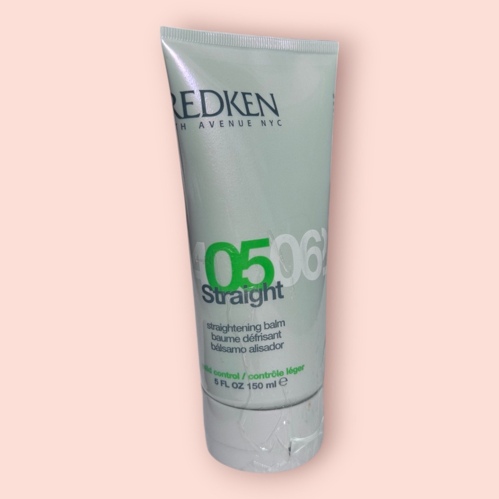 NOS Redken 05 Straight Straightening Balm 5oz Discontinued HTF